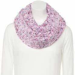 Women's Cuddl Duds® Chenille Infinity Scarf Berry -Cuddl Duds Shop unnamed file 1004