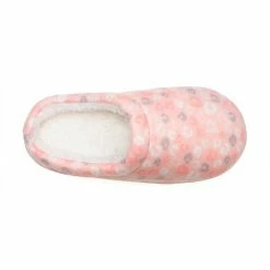 Girls Cuddl Duds Fleece Clog Slippers Pink Stars -Cuddl Duds Shop unnamed file 1031