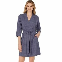 Women's Cuddl Duds® Essentials Wrap Robe Oatmeal Heather -Cuddl Duds Shop unnamed file 1082