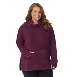 Plus Size Cuddl Duds® Fleecewear With Stretch Long Sleeve Tunic Top Black 17 Plus Size Cuddl Duds® Fleecewear With Stretch Long Sleeve Tunic Top Black -Cuddl Duds Shop unnamed file 1134