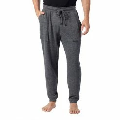 Men's Cuddl Duds® Essentials Banded-Bottom Pajama Pants Gray Heather -Cuddl Duds Shop unnamed file 1141