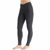 Women's Cuddl Duds® Soft Knit Leggings Dark Charcoal
