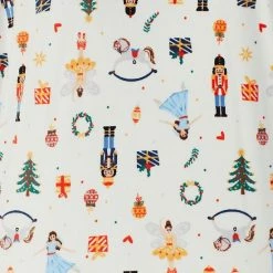 Plus Size Cuddl Duds® Velour Fleece V-Neck Pajama Top And Banded Bottom Pajama Pants Sleep Set Navy Multi Dots -Cuddl Duds Shop unnamed file 1170