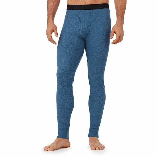 Men's Cuddl Duds® Midweight Waffle Thermal Performance Baselayer Pants Charcoal Heather 8 Men's Cuddl Duds® Midweight Waffle Thermal Performance Baselayer Pants Charcoal Heather - Image 8