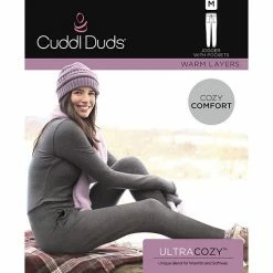 Women's Cuddl Duds® Ultra Cozy Joggers Cloud Blue Heather -Cuddl Duds Shop unnamed file 1217