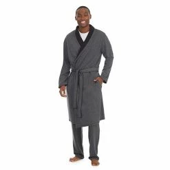 Men's Cuddl Duds® Essentials Robe Blue -Cuddl Duds Shop unnamed file 1264