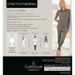 Plus Size Cuddl Duds® Long Sleeve Stretch Thermal Hooded Tunic Top Gray Buffalo Check 9 Plus Size Cuddl Duds® Long Sleeve Stretch Thermal Hooded Tunic Top Gray Buffalo Check -Cuddl Duds Shop unnamed file 1298