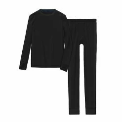 Boys Cuddl Duds Fleece 2-Piece Base Layer Set Black -Cuddl Duds Shop unnamed file 1361