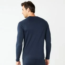 Men's Cuddl Duds® Heavyweight X Fleece Performance Baselayer Crew Top Black -Cuddl Duds Shop unnamed file 1363