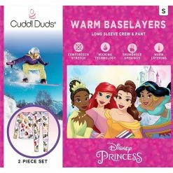 Girls 7-16 Cuddl Duds® Disney Princesses Stretch 2-Piece Base Layer Set -Cuddl Duds Shop unnamed file 1380
