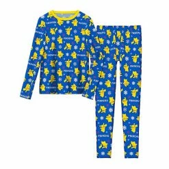 Boys Cuddl Duds Pokemon Pikachu Stretch 2-Piece Base Layer Set