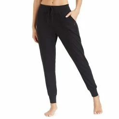 Women's Cuddl Duds® Pajamas: Essential Banded Bottom Sleep Pants Black -Cuddl Duds Shop unnamed file 1404