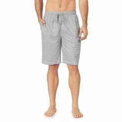 Men's Cuddl Duds® Far-Infrared Enhance Pajama Shorts Navy Heather Plaid
