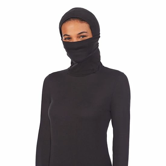 Women's Cuddl Duds® Far-Infrared Enhance Long Sleeve Balaclava Royal Blue 4 Women's Cuddl Duds® Far-Infrared Enhance Long Sleeve Balaclava Royal Blue - Image 4