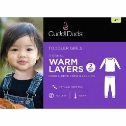 Toddler Girls Cuddl Duds® Thermal 2-Piece Baselayer Set Isle -Cuddl Duds Shop unnamed file 1570