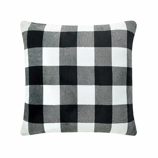 Cuddl Duds® Cozy Soft Buffalo Check Printed Plush Throw Pillow 1 Cuddl Duds® Cozy Soft Buffalo Check Printed Plush Throw Pillow