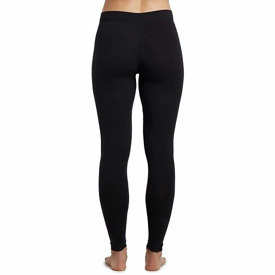 Women's Cuddl Duds® Softwear With Stretch Leggings Green Misty Forest 2 Women's Cuddl Duds® Softwear With Stretch Leggings Green Misty Forest - Image 2