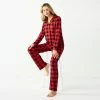 Petite Jammies For Your Families® Beary Cool Buffalo Check Pajama Set By Cuddl Duds®