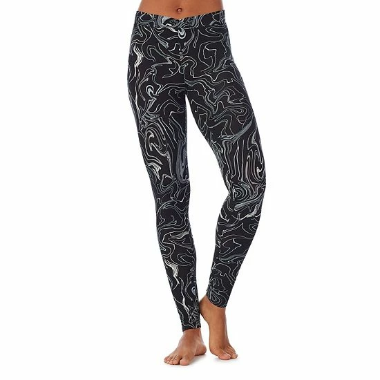 Women's Cuddl Duds® Softwear With Stretch Leggings Green Misty Forest 10 Women's Cuddl Duds® Softwear With Stretch Leggings Green Misty Forest - Image 10