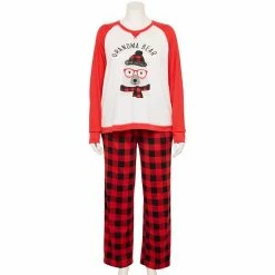 Plus Size Jammies For Your Families® Beary Cool Cozy "Grandma Bear" Pajama Set By Cuddl Duds® -Cuddl Duds Shop unnamed file 1696