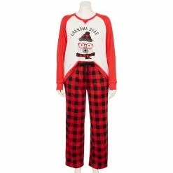 Plus Size Jammies For Your Families® Beary Cool Cozy "Grandma Bear" Pajama Set By Cuddl Duds® -Cuddl Duds Shop unnamed file 1698