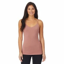Women's Cuddl Duds® Softwear With Stretch Cami Mink Taupe -Cuddl Duds Shop unnamed file 1702