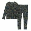 Toddler Boys Cuddl Duds® Trees & Mountains Stretch Poly 2-Piece Base Layer Set