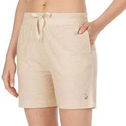 Women's Cuddl Duds® Pajamas: Essentials Pajama Sleep Shorts Blue Heather