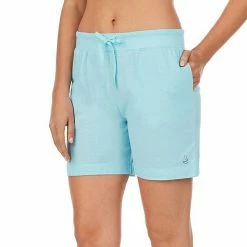 Women's Cuddl Duds® Pajamas: Essentials Pajama Sleep Shorts Blue Heather -Cuddl Duds Shop unnamed file 1779