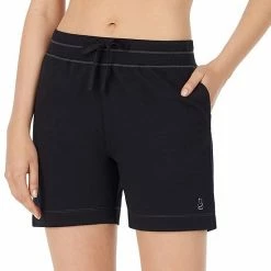 Women's Cuddl Duds® Pajamas: Essentials Pajama Sleep Shorts Blue Heather -Cuddl Duds Shop unnamed file 1781