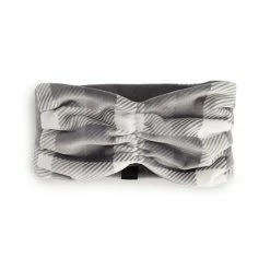 Women's Cuddl Duds® Velour Ruched Headband Black -Cuddl Duds Shop unnamed file 1831