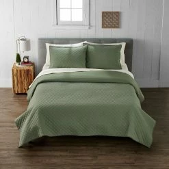 Cuddl Duds® Solid Flannel Quilt Set With Shams Sage -Cuddl Duds Shop unnamed file 1837