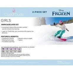Girls 7-16 Cuddl Duds® Disney's Frozen Stretch 2-Piece Base Layer -Cuddl Duds Shop unnamed file 1907