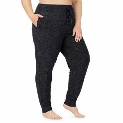 Plus Size Cuddl Duds® Soft Knit Joggers Dark Charcoal -Cuddl Duds Shop unnamed file 1992