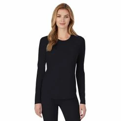 Women's Cuddl Duds® Under Scrubs Crewneck Top Ceil -Cuddl Duds Shop unnamed file 2023