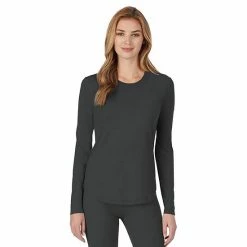 Women's Cuddl Duds® Under Scrubs Crewneck Top Ceil -Cuddl Duds Shop unnamed file 2024