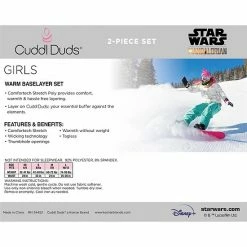 Girls 7-16 Cuddl Duds® Star Wars Grogu Stretch 2-Piece Base Layer Set -Cuddl Duds Shop unnamed file 2027