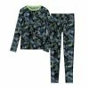 Boys 4-18 Cuddl Duds Jurassic Park Stretch 2-Piece Base Layer Set