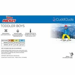 Disney's Mickey Mouse Toddler Boy Baselayer Set By Cuddl Duds® 5 Disney's Mickey Mouse Toddler Boy Baselayer Set By Cuddl Duds® -Cuddl Duds Shop unnamed file 2118