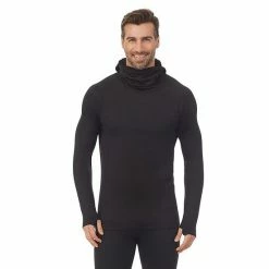 Men's Cuddl Duds® Heavyweight ArctiCore Performance Baselayer Balaclava Top