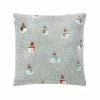 Cuddl Duds® Cozy Soft Snowmen Printed Plush Throw Pillow