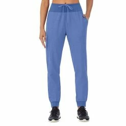 Petite Cuddl Duds® Scrubs Jogger Pants With 3 Pockets Ceil Heather -Cuddl Duds Shop unnamed file 2169
