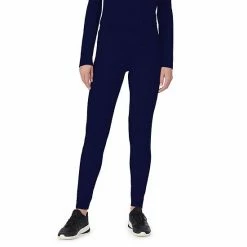 Women's Cuddl Duds® Under Scrubs Leggings Navy -Cuddl Duds Shop unnamed file 2184