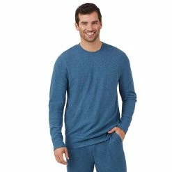 Men's Cuddl Duds® Midweight Waffle Thermal Relaxed-Fit Top Black -Cuddl Duds Shop unnamed file 2220