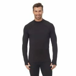 Men's Cuddl Duds® Heavyweight ArctiCore Performance Baselayer Mock Neck Top