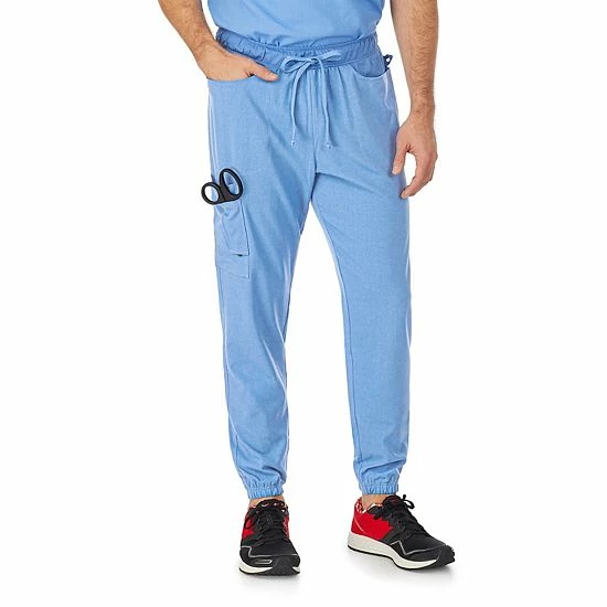 Men's Cuddl Duds® Scrubs Jogger Pants With 3 Pockets Black 6 Men's Cuddl Duds® Scrubs Jogger Pants With 3 Pockets Black - Image 6