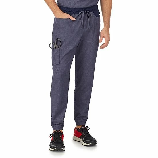 Men's Cuddl Duds® Scrubs Jogger Pants With 3 Pockets Black 7 Men's Cuddl Duds® Scrubs Jogger Pants With 3 Pockets Black - Image 7