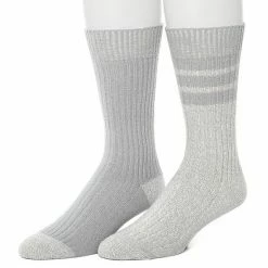 Men's ClimateSmart By Cuddl Duds 2-Pack Sports Stripe Crew Socks Navy -Cuddl Duds Shop unnamed file 2331