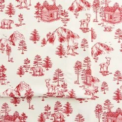 Cuddl Duds® Microfiber Sheet Set With Pillowcases Blue Lodge -Cuddl Duds Shop unnamed file 237