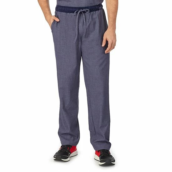 Men's Cuddl Duds® Scrubs Classic Pants Ceil Heather 5 Men's Cuddl Duds® Scrubs Classic Pants Ceil Heather - Image 5